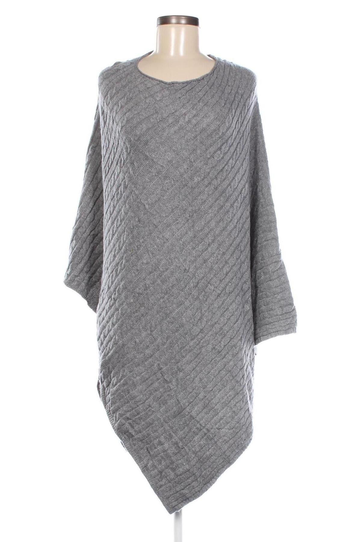 Poncho, Größe M, Farbe Grau, Preis 6,99 €