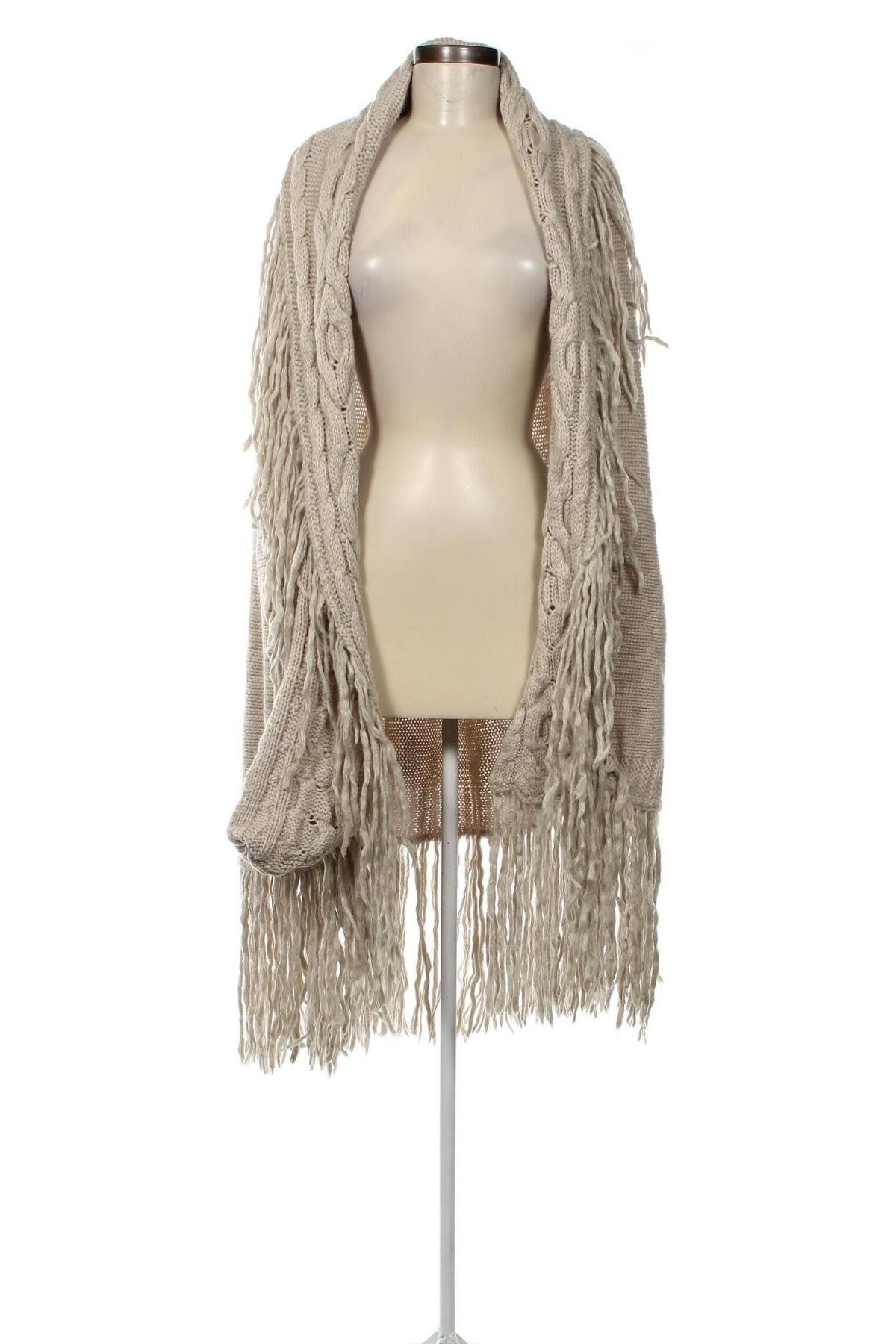 Poncho Sisley, Größe M, Farbe Beige, Preis 23,02 €