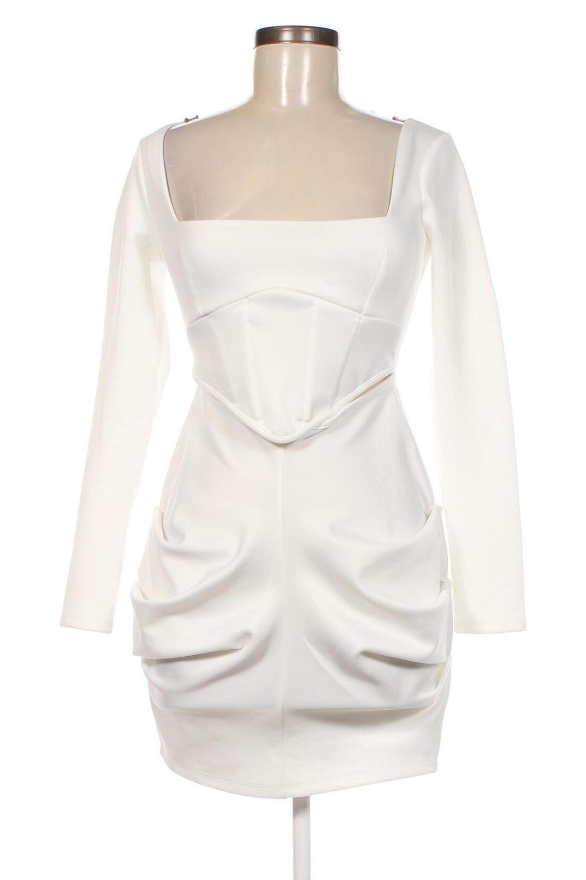 Kleid ASOS, Größe M, Farbe Weiß, Preis 34,59 €