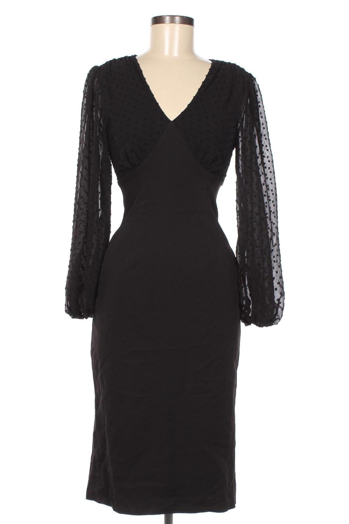 Kleid ASOS, Größe XS, Farbe Schwarz, Preis € 43,14