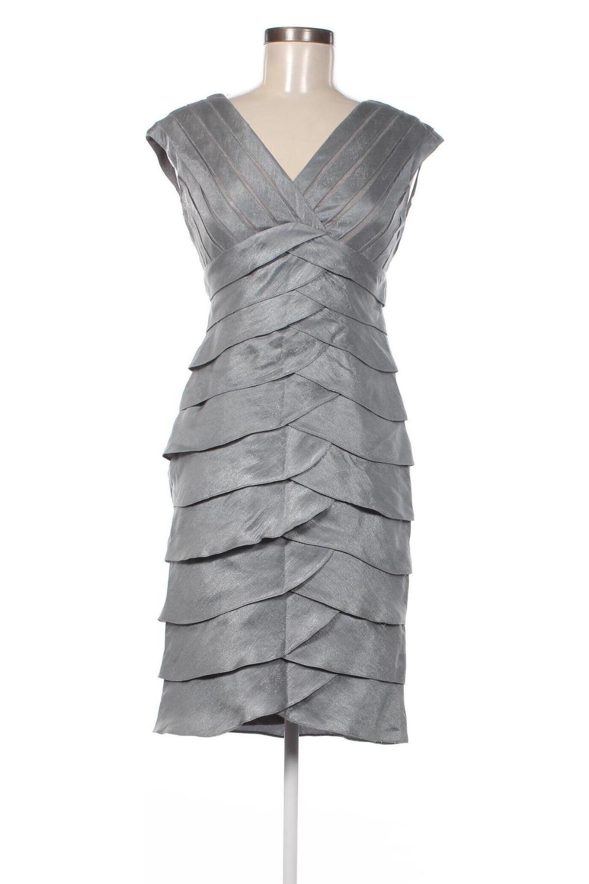 Kleid Adrianna Papell, Größe S, Farbe Grau, Preis 15,10 €