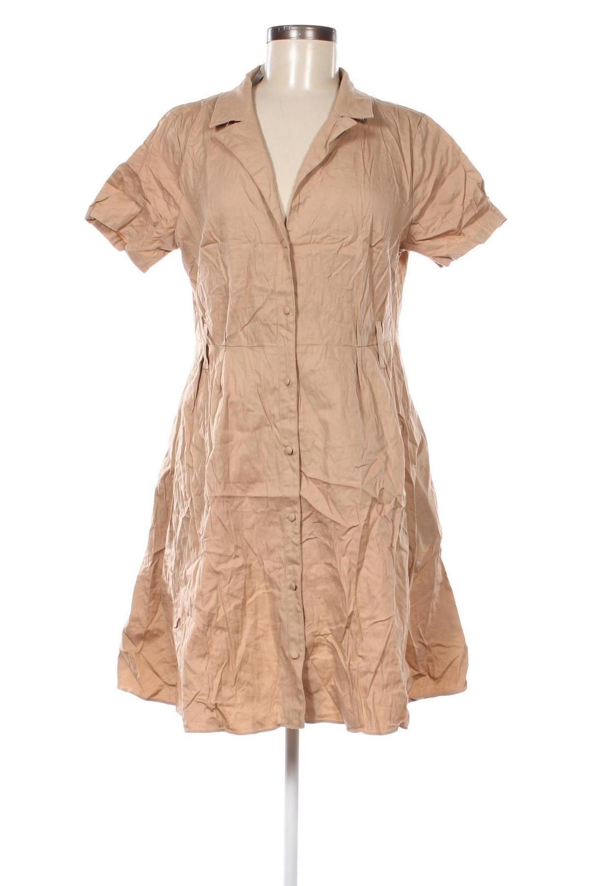 Kleid Atmos & Here, Größe XL, Farbe Braun, Preis 75,15 €