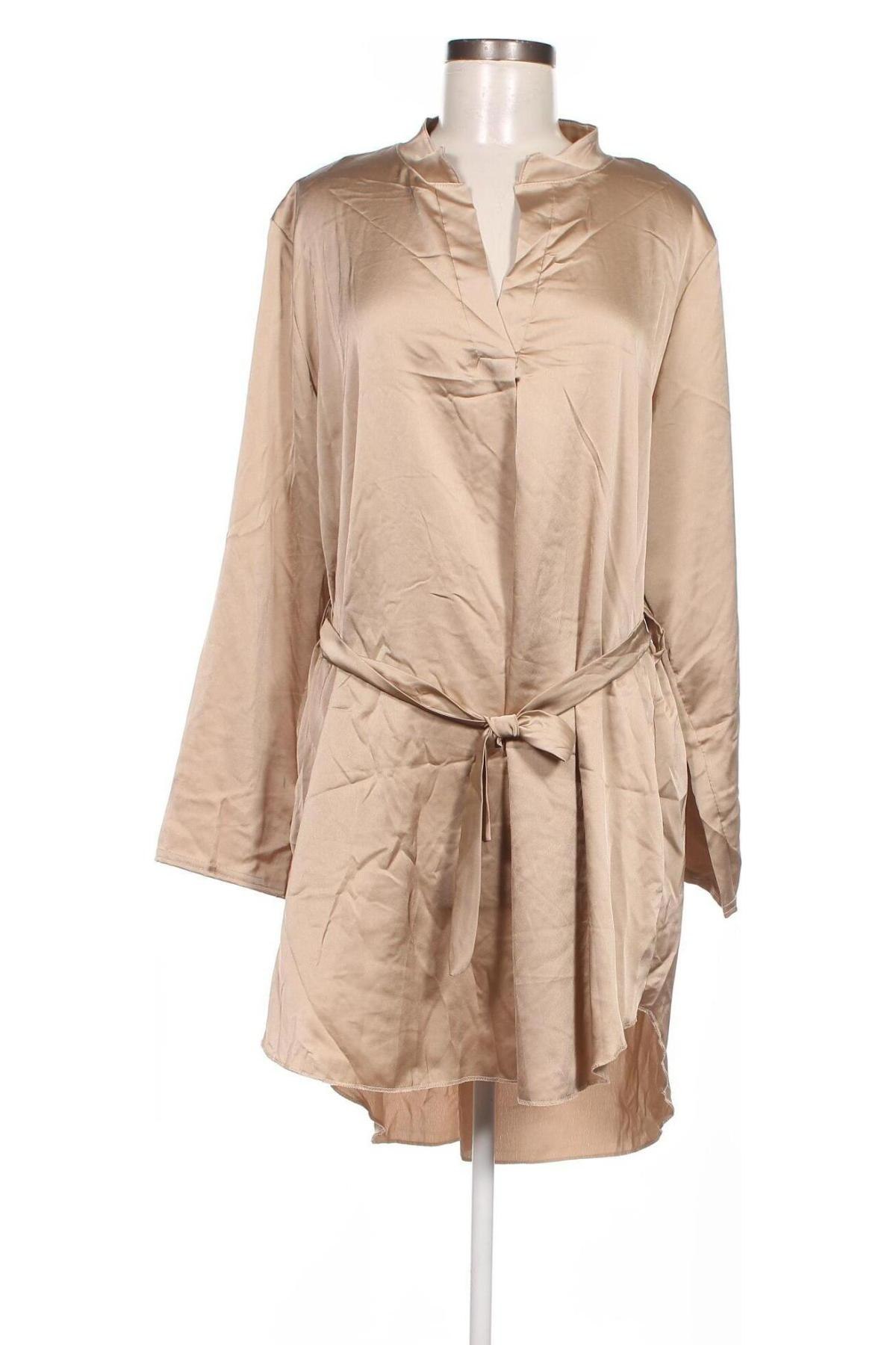 Kleid Creme Fraiche, Größe M, Farbe Beige, Preis 5,01 €