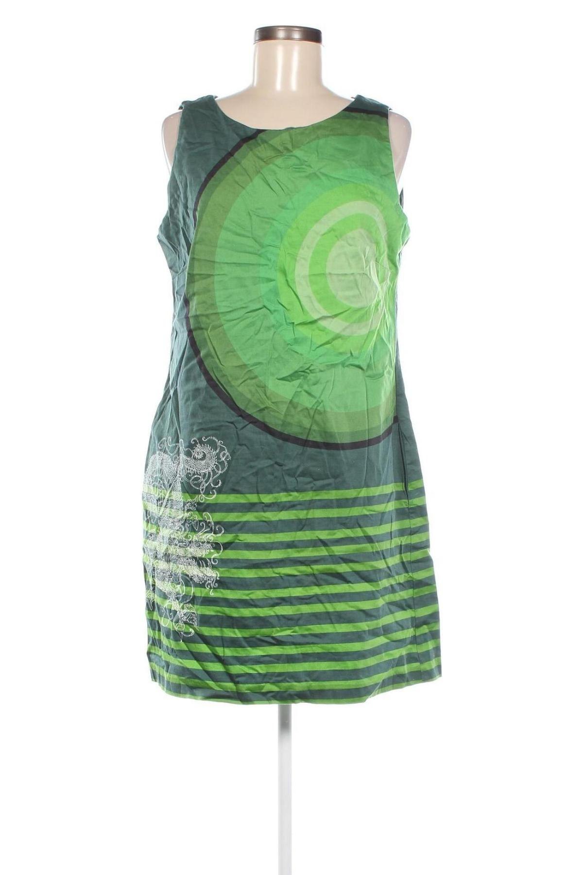 Sukienka Desigual, Rozmiar XL, Kolor Zielony, Cena 262,28 zł