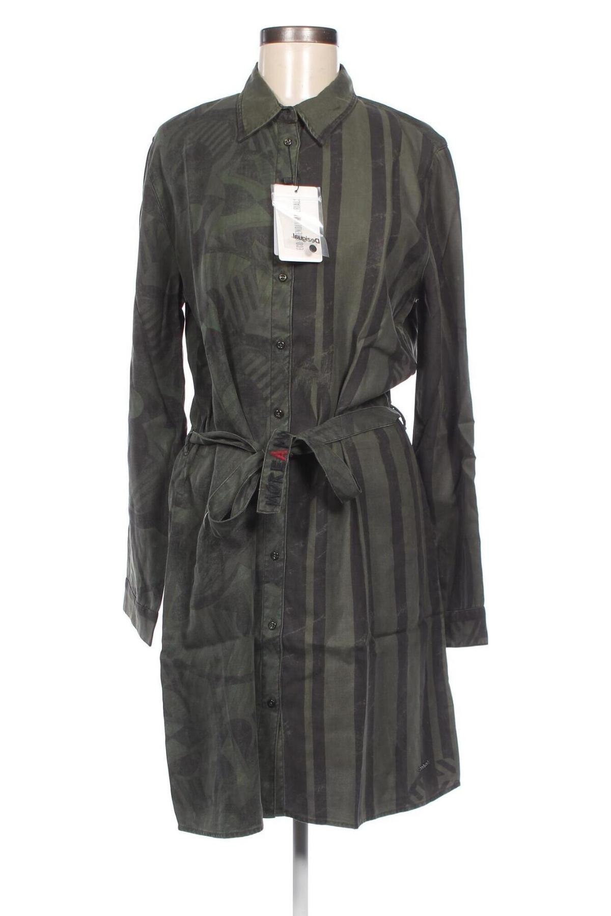 Φόρεμα Desigual, Μέγεθος XL, Χρώμα Πράσινο, Τιμή 48,20 €