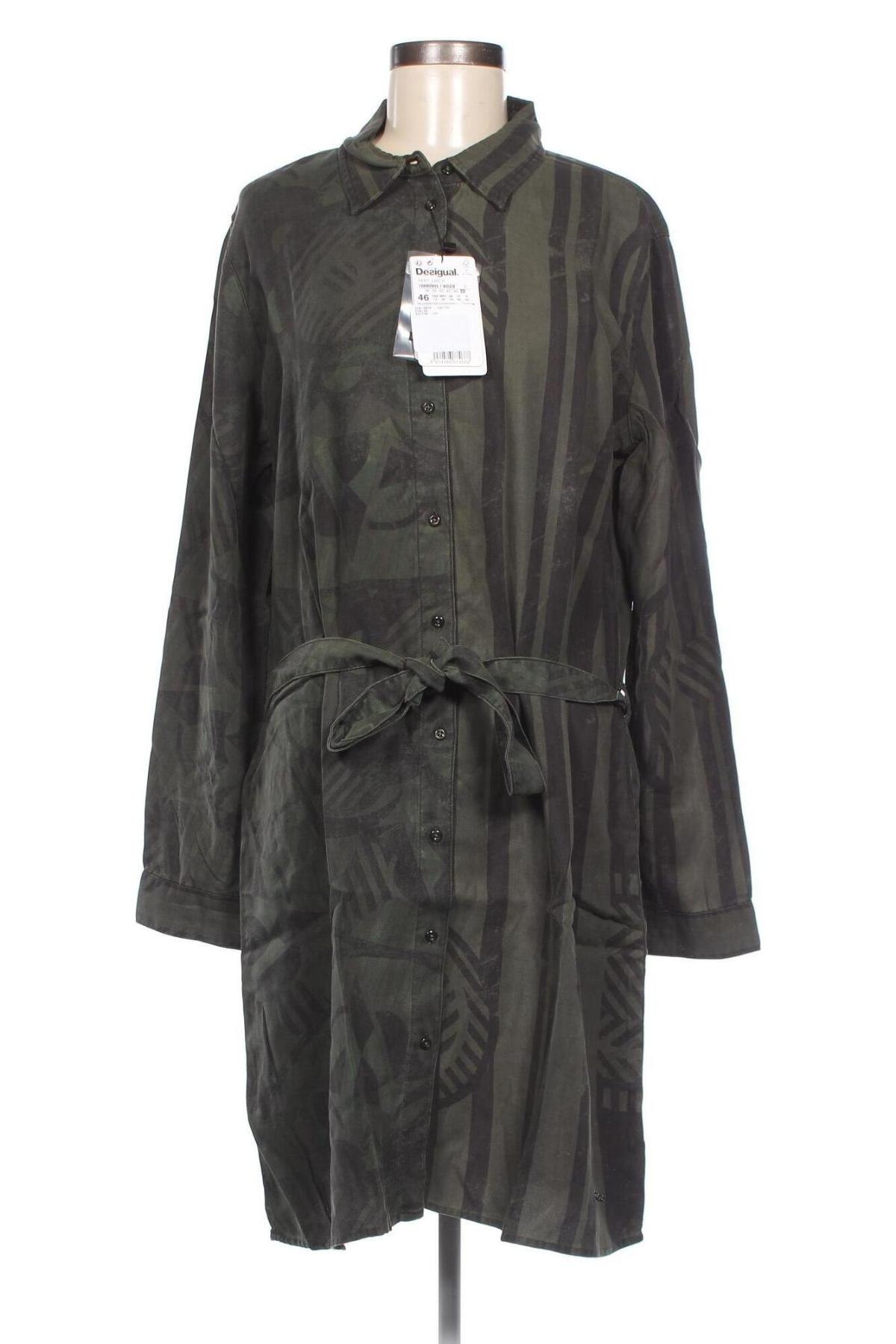 Šaty  Desigual, Velikost XL, Barva Zelená, Cena  1 220,00 Kč