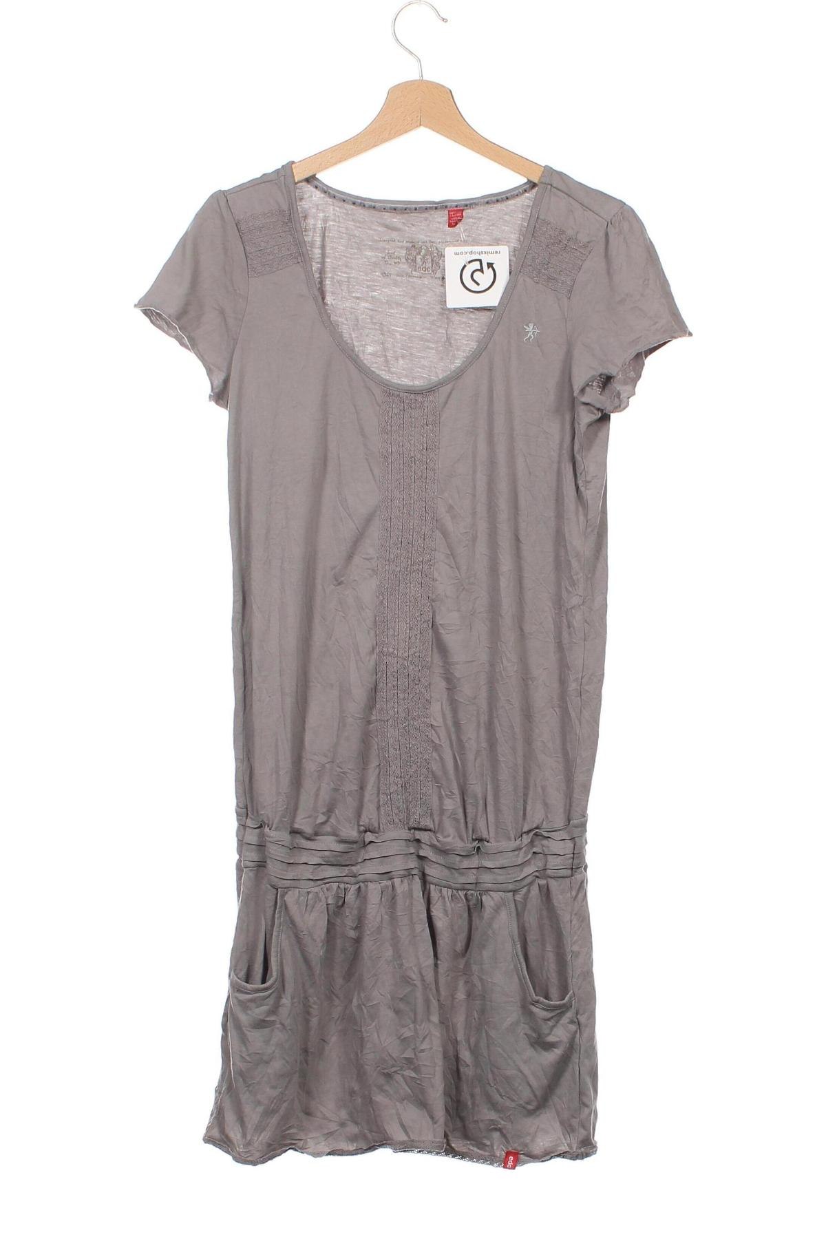 Kleid Edc By Esprit, Größe XS, Farbe Grau, Preis 4,99 €