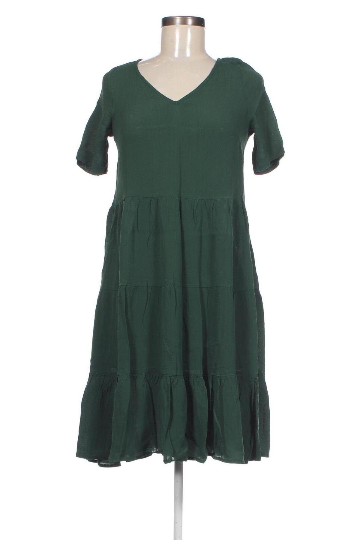 Kleid Ganni, Größe S, Farbe Grün, Preis 43,89 €