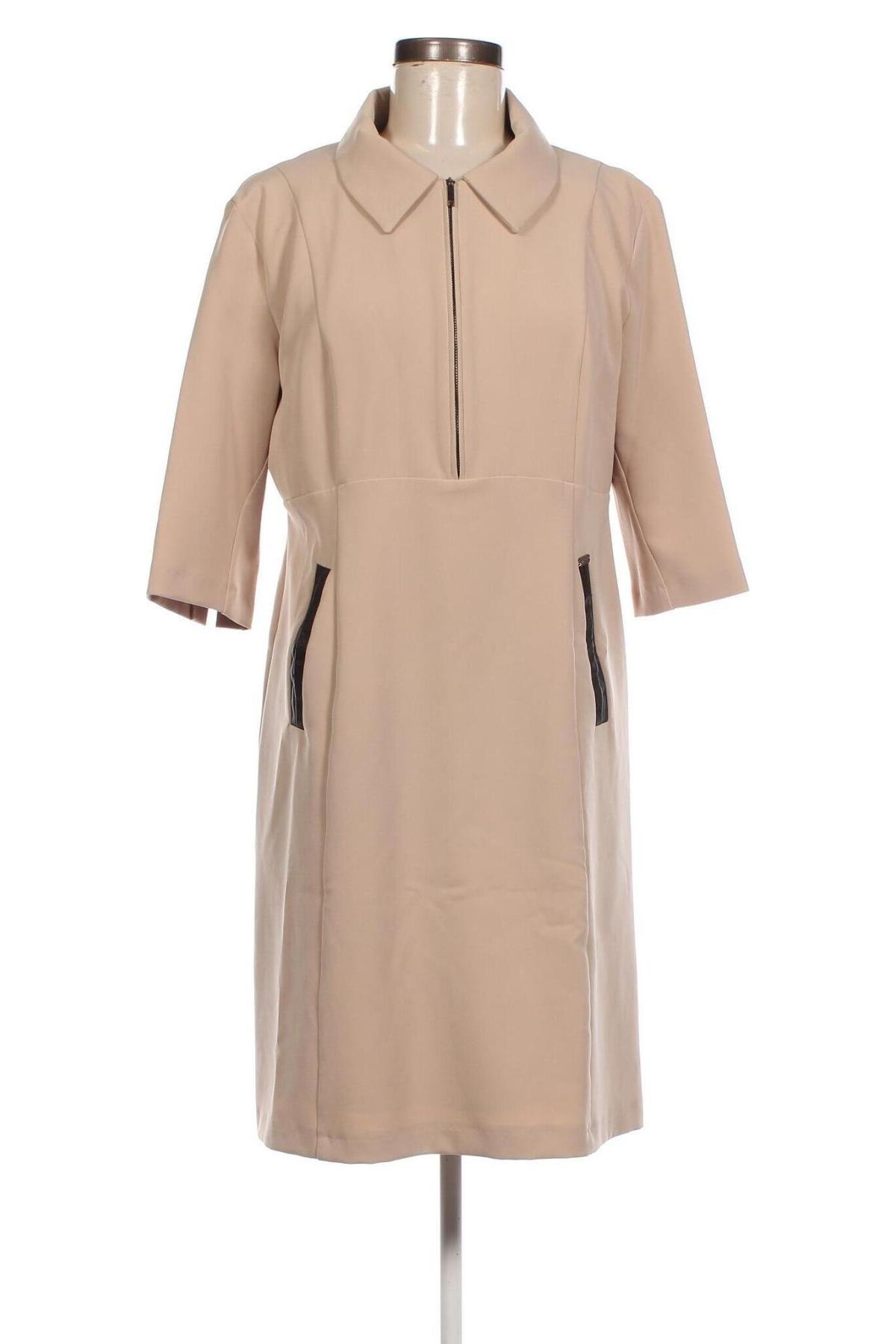 Kleid Guy Laroche, Größe XL, Farbe Beige, Preis 23,32 €