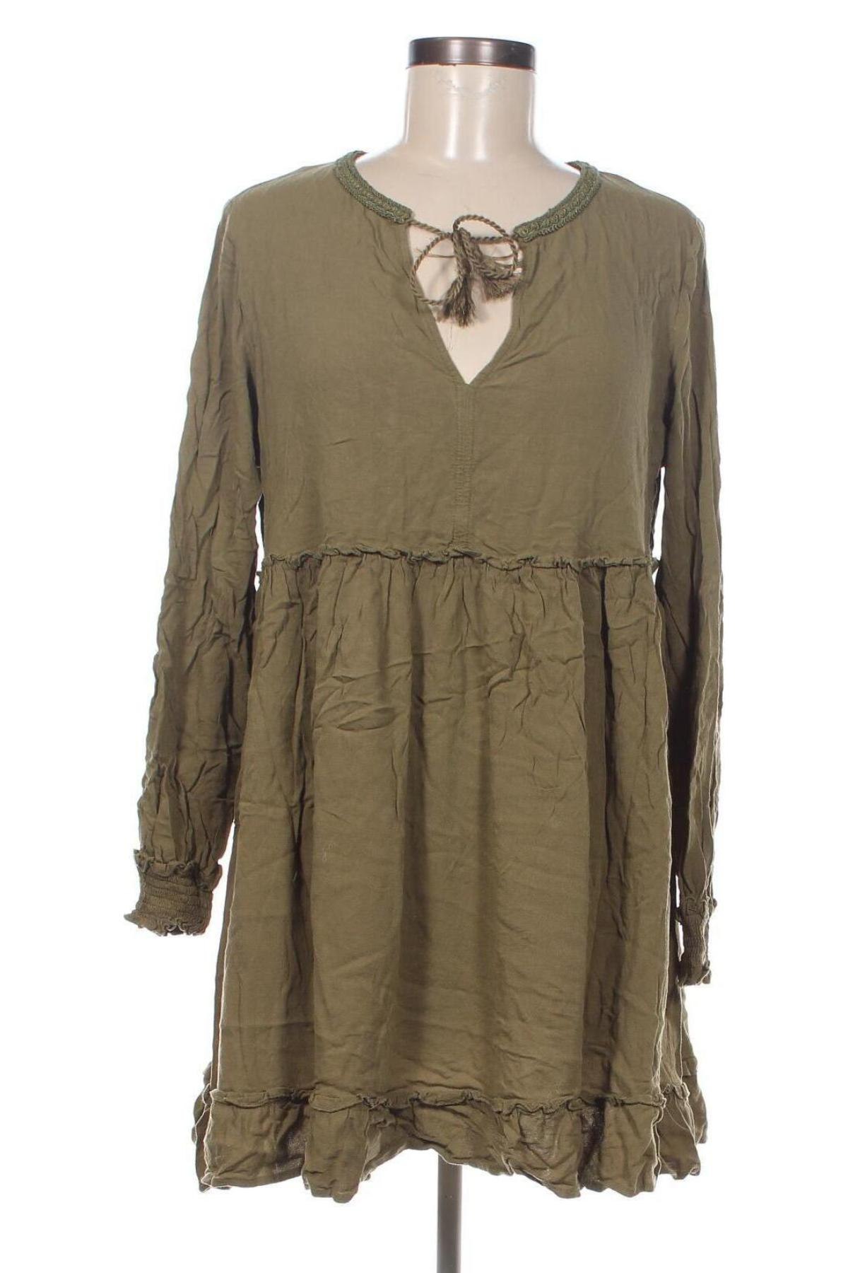 Šaty  H&M Divided, Velikost L, Barva Zelená, Cena  152,00 Kč