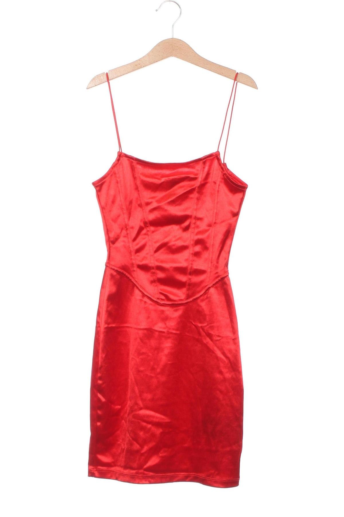 Kleid H&M Divided, Größe XXS, Farbe Rot, Preis 8,07 €