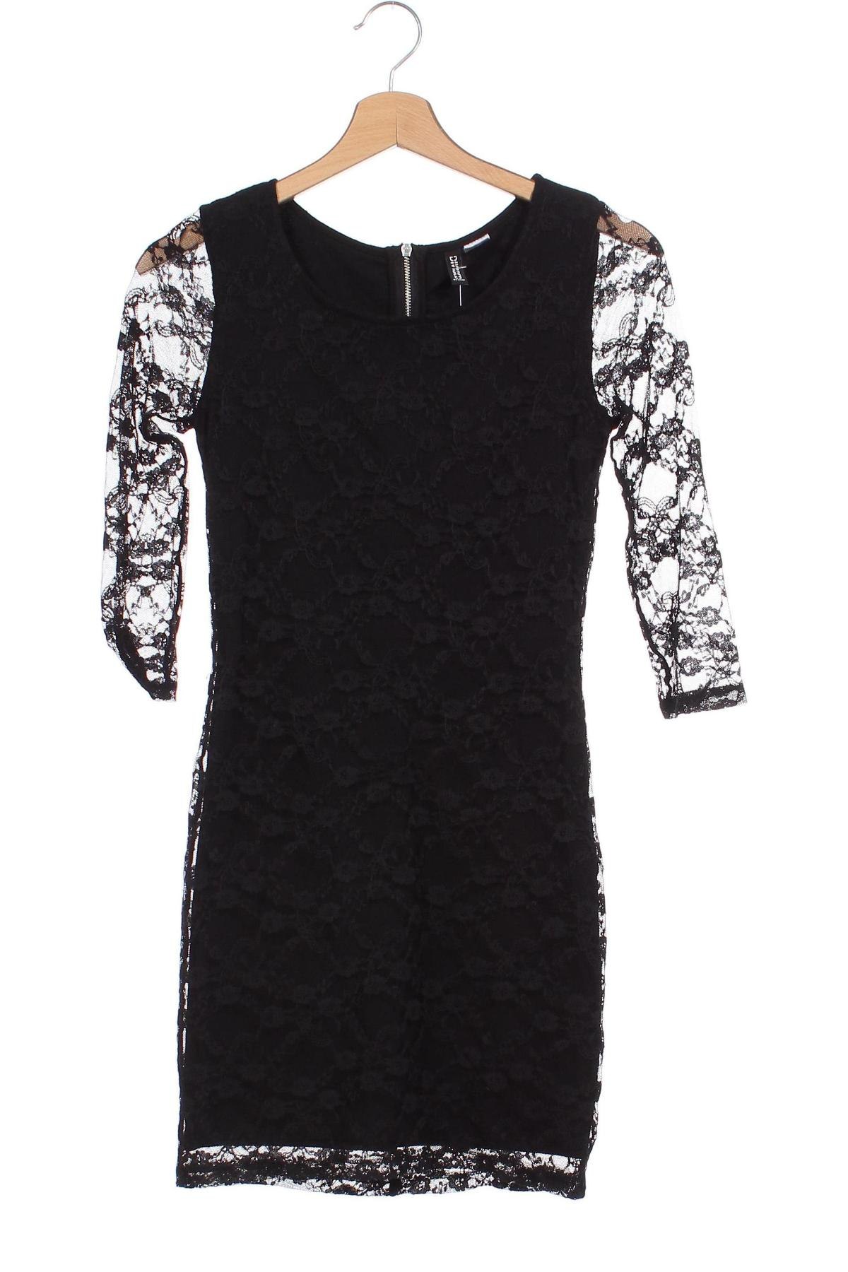 Rochie H&M Divided, Mărime XS, Culoare Negru, Preț 7,99 Lei