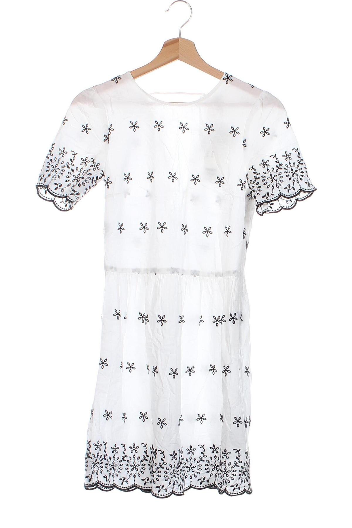 Kleid H&M Divided, Größe XS, Farbe Weiß, Preis 32,01 €