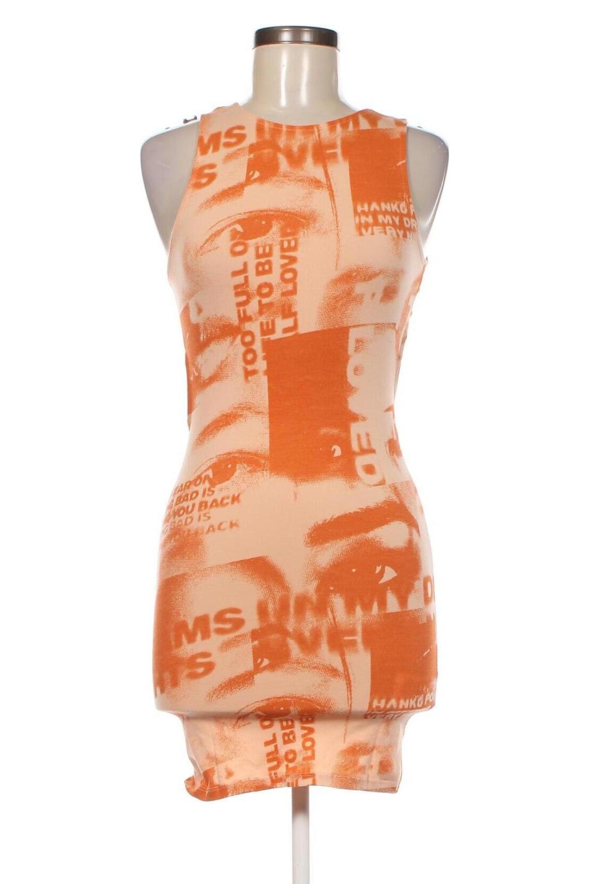 Kleid Jennyfer, Größe S, Farbe Orange, Preis 4,98 €