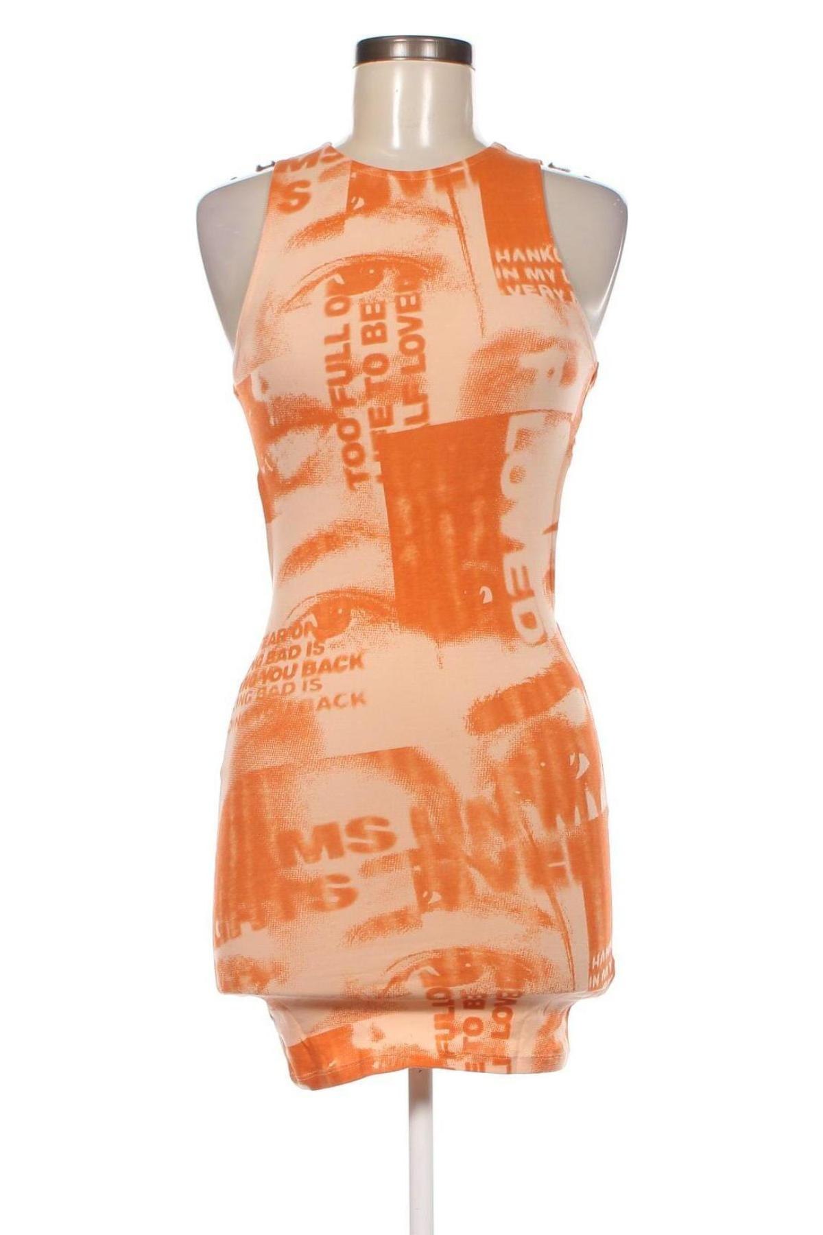 Kleid Jennyfer, Größe XS, Farbe Orange, Preis 4,98 €