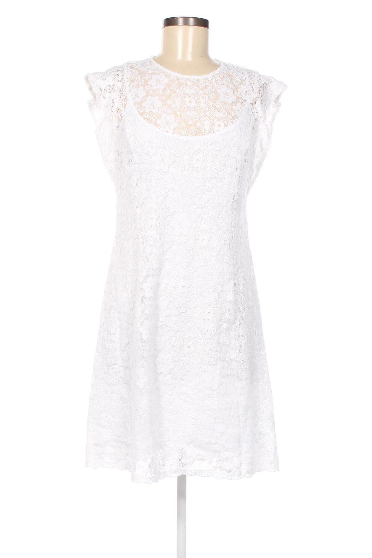 Kleid MICHAEL Michael Kors, Größe M, Farbe Weiß, Preis 57,06 €