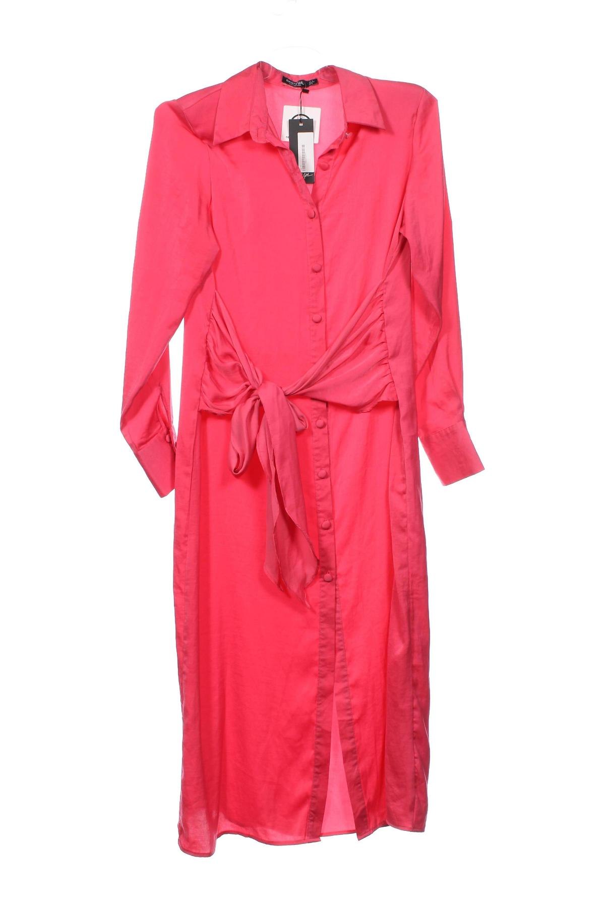 Kleid Nasty Gal, Größe XXS, Farbe Rosa, Preis 42,06 €