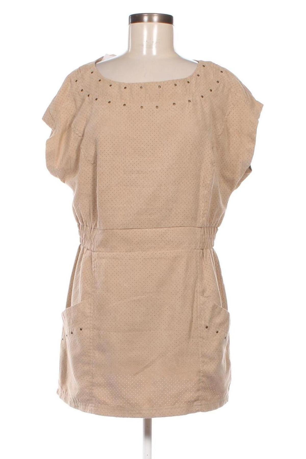 Kleid Page One, Größe M, Farbe Beige, Preis 8,07 €