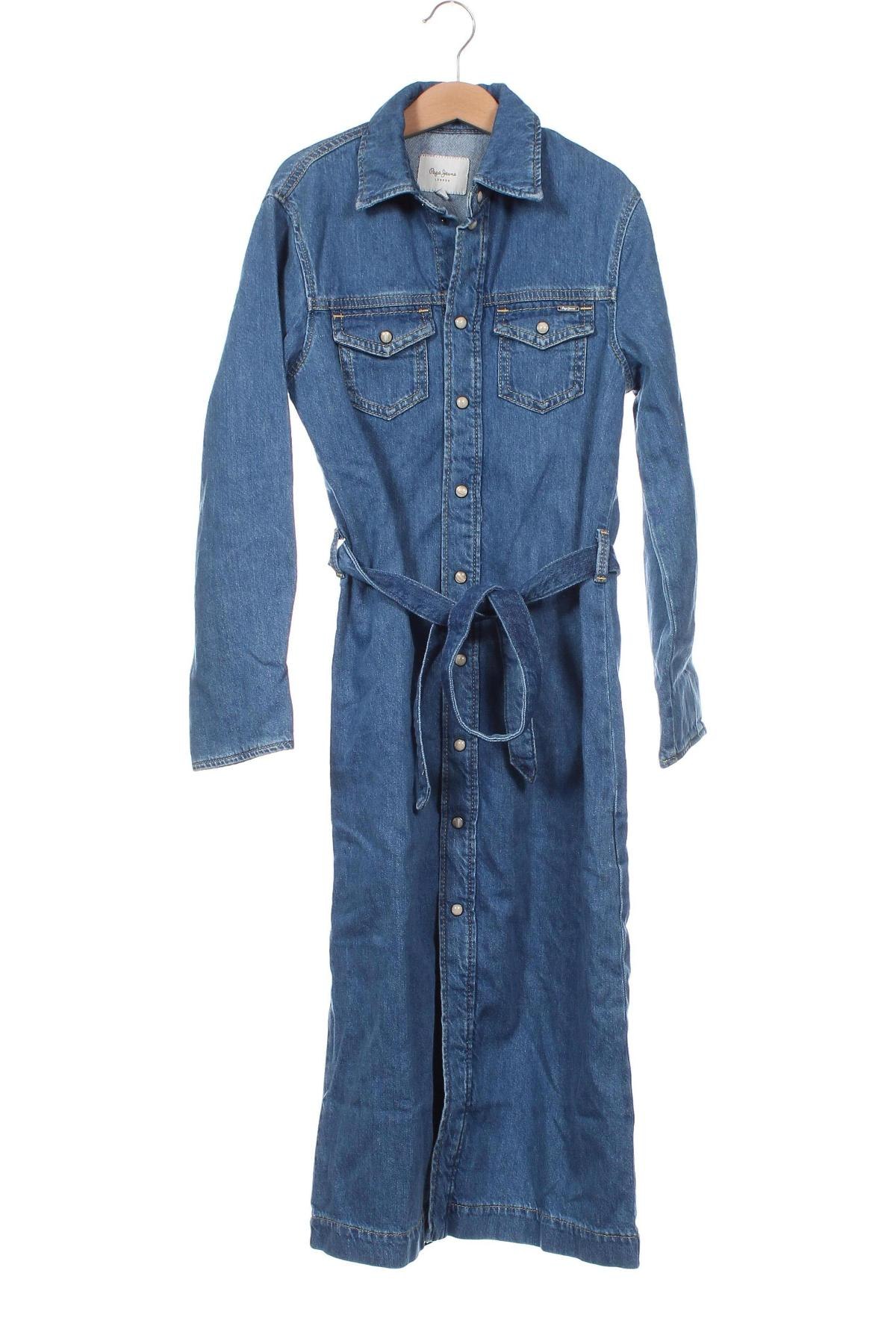 Φόρεμα Pepe Jeans, Μέγεθος XXS, Χρώμα Μπλέ, Τιμή 25,06 €