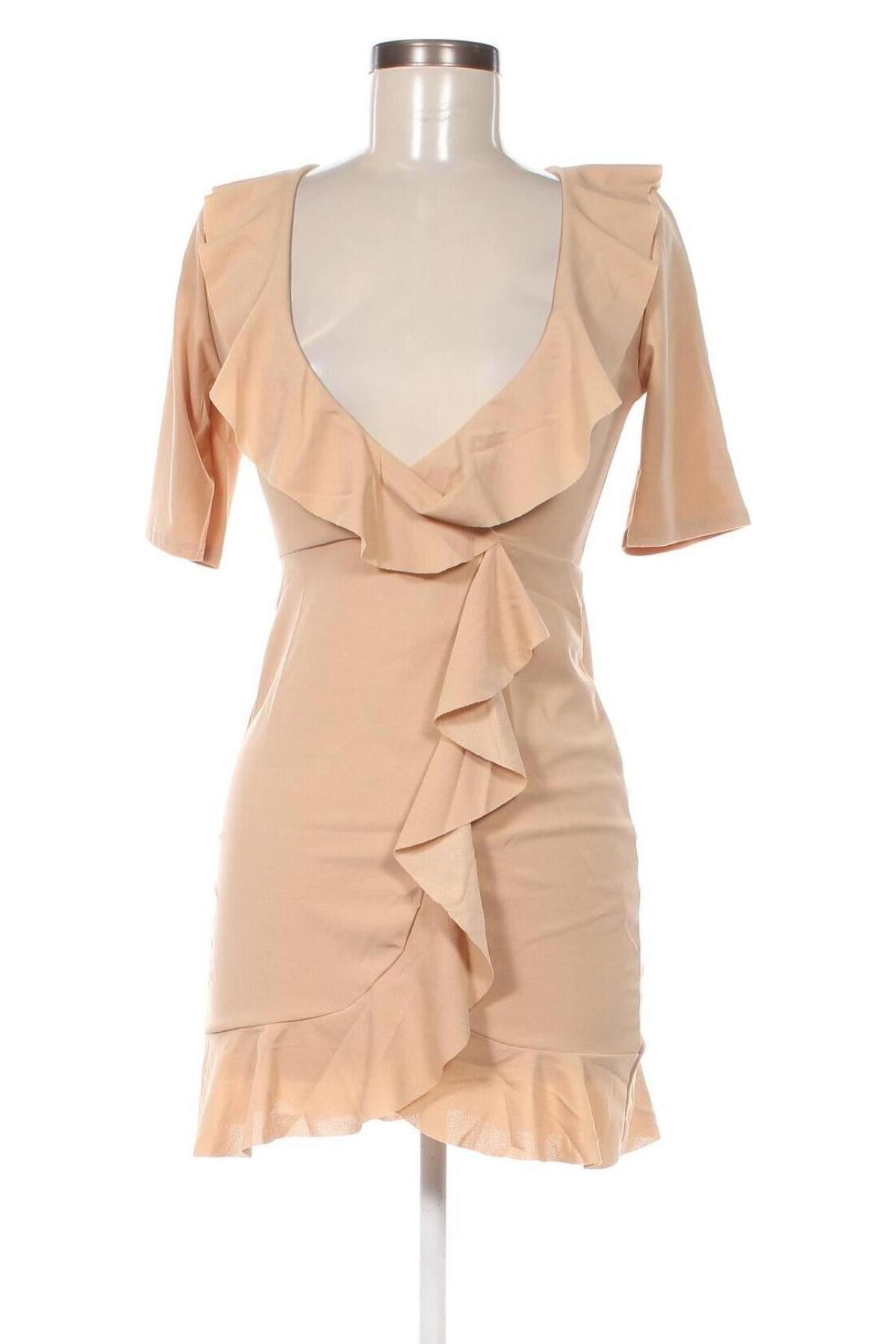 Φόρεμα Pretty Little Thing, Μέγεθος S, Χρώμα  Μπέζ, Τιμή 4,50 €