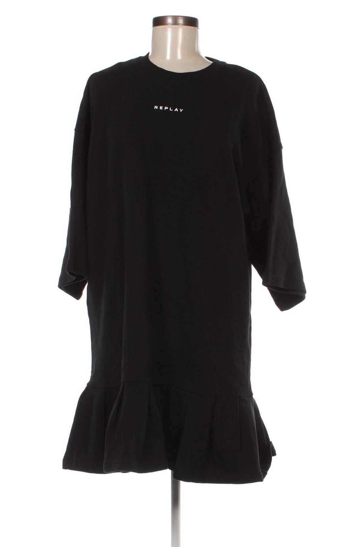 Φόρεμα Replay, Μέγεθος M, Χρώμα Μαύρο, Τιμή 74,52 €