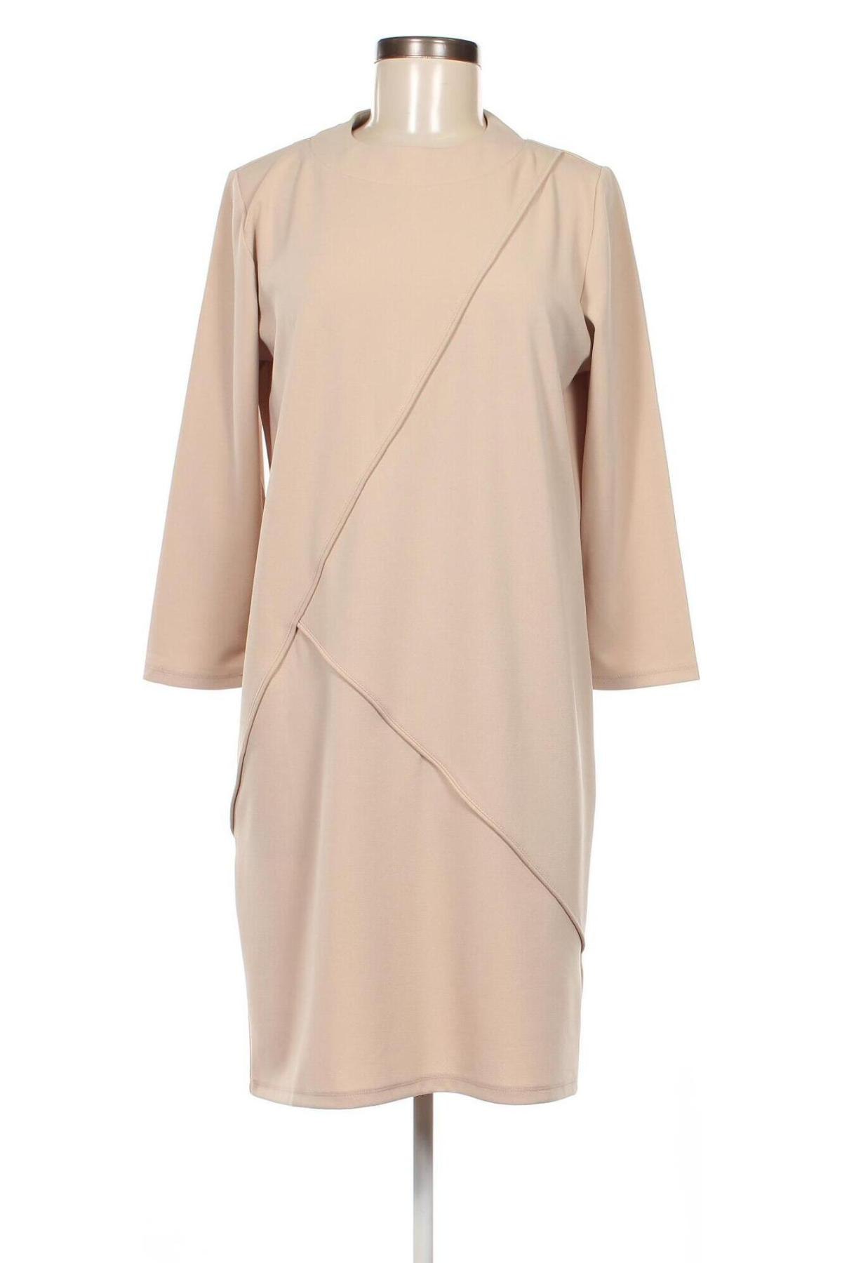 Φόρεμα Reserved, Μέγεθος L, Χρώμα  Μπέζ, Τιμή 8,01 €