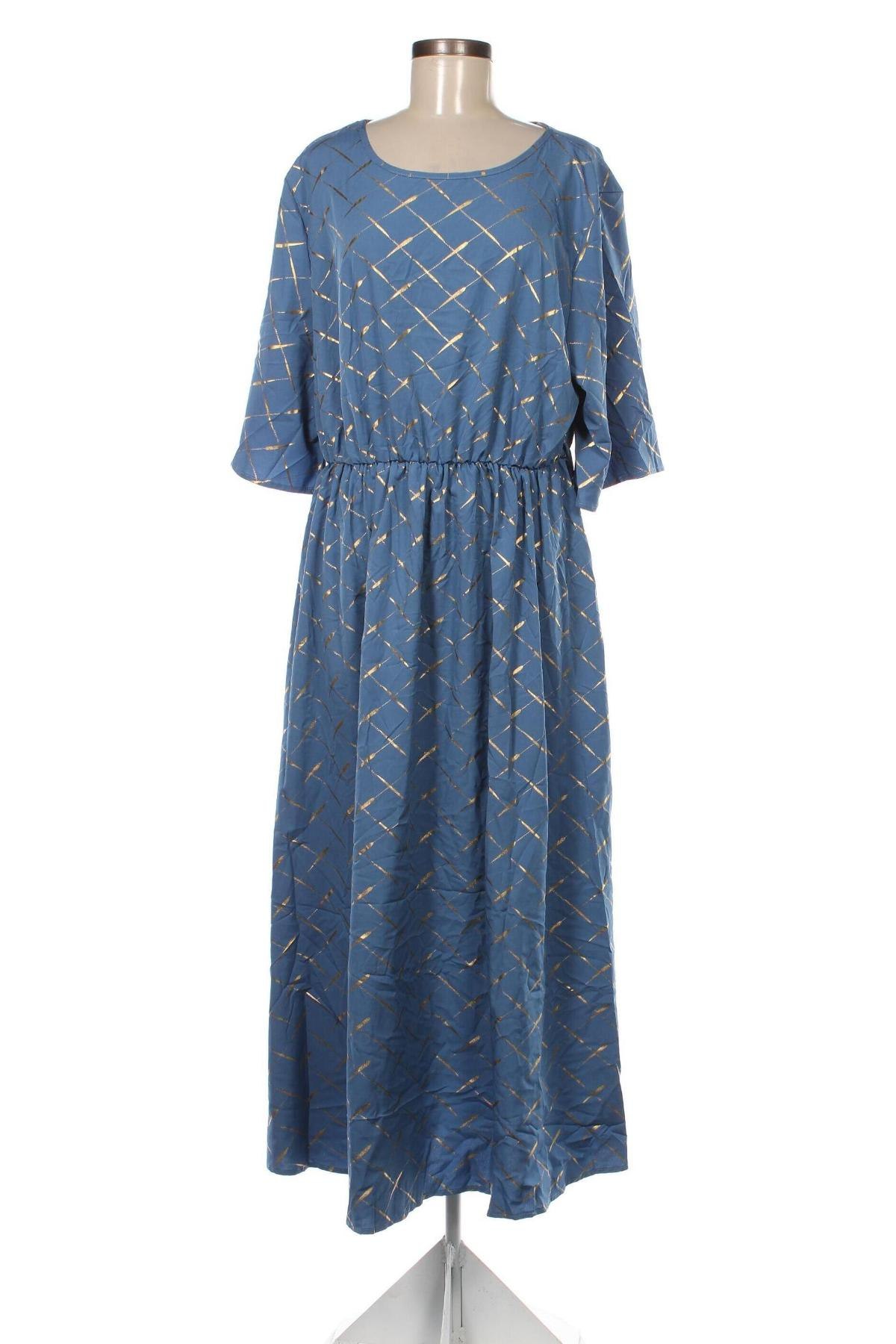 Φόρεμα SHEIN, Μέγεθος XXL, Χρώμα Μπλέ, Τιμή 17,94 €