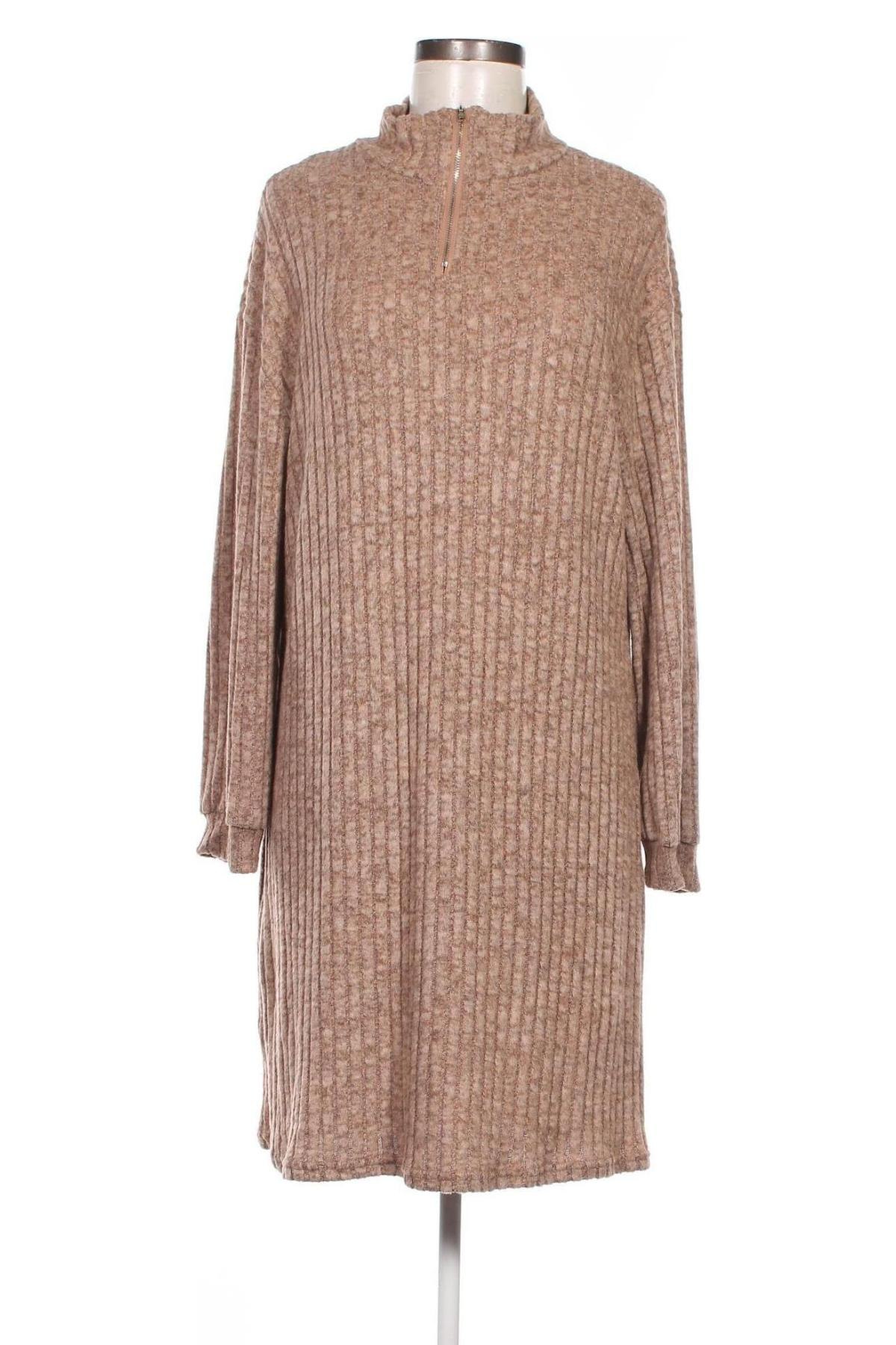 Kleid SHEIN, Größe L, Farbe Beige, Preis 5,65 €