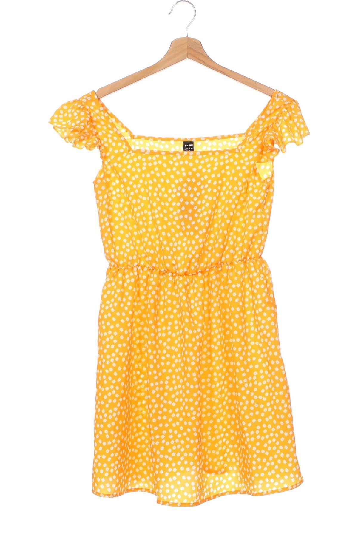 Φόρεμα SHEIN, Μέγεθος XS, Χρώμα Κίτρινο, Τιμή 27,67 €