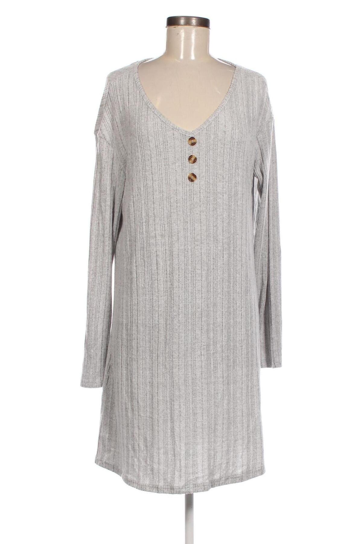 Kleid SHEIN, Größe L, Farbe Grau, Preis € 12,11