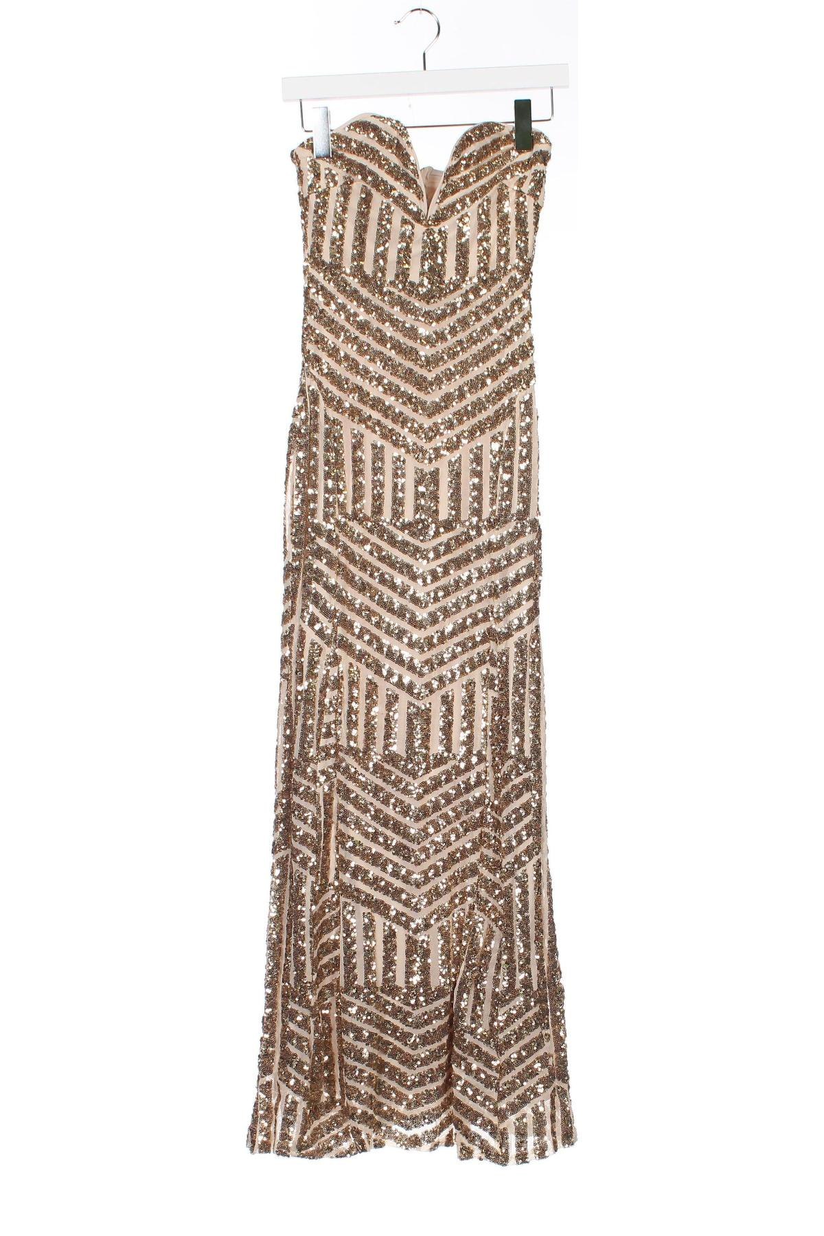 Φόρεμα TFNC London, Μέγεθος S, Χρώμα Χρυσαφί, Τιμή 38,35 €