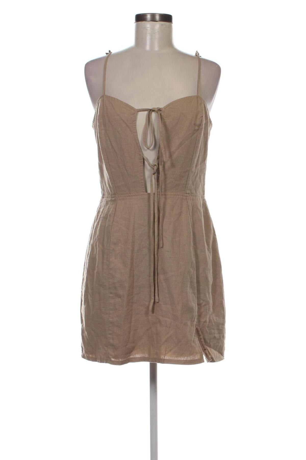 Kleid Tally Weijl, Größe L, Farbe Beige, Preis € 6,88