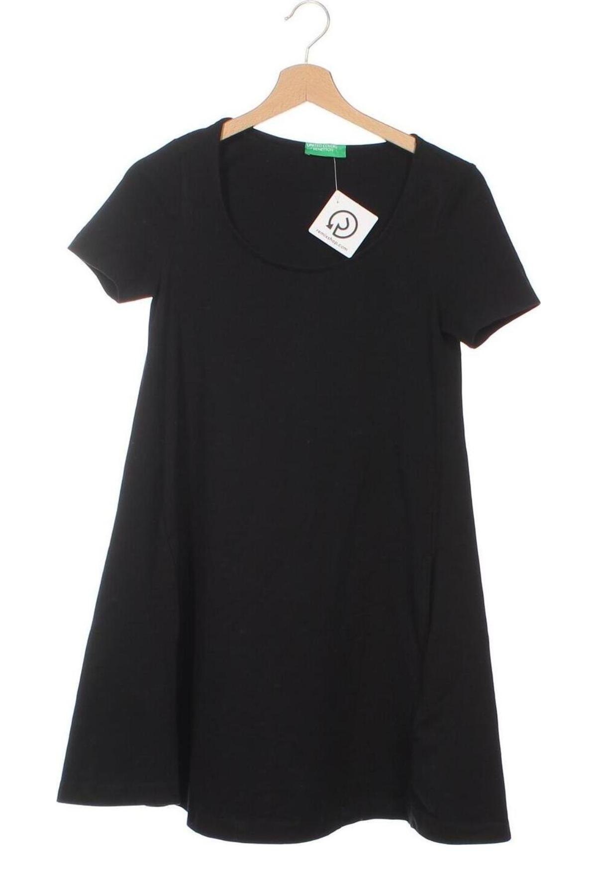 Kleid United Colors Of Benetton, Größe XS, Farbe Schwarz, Preis 15,90 €
