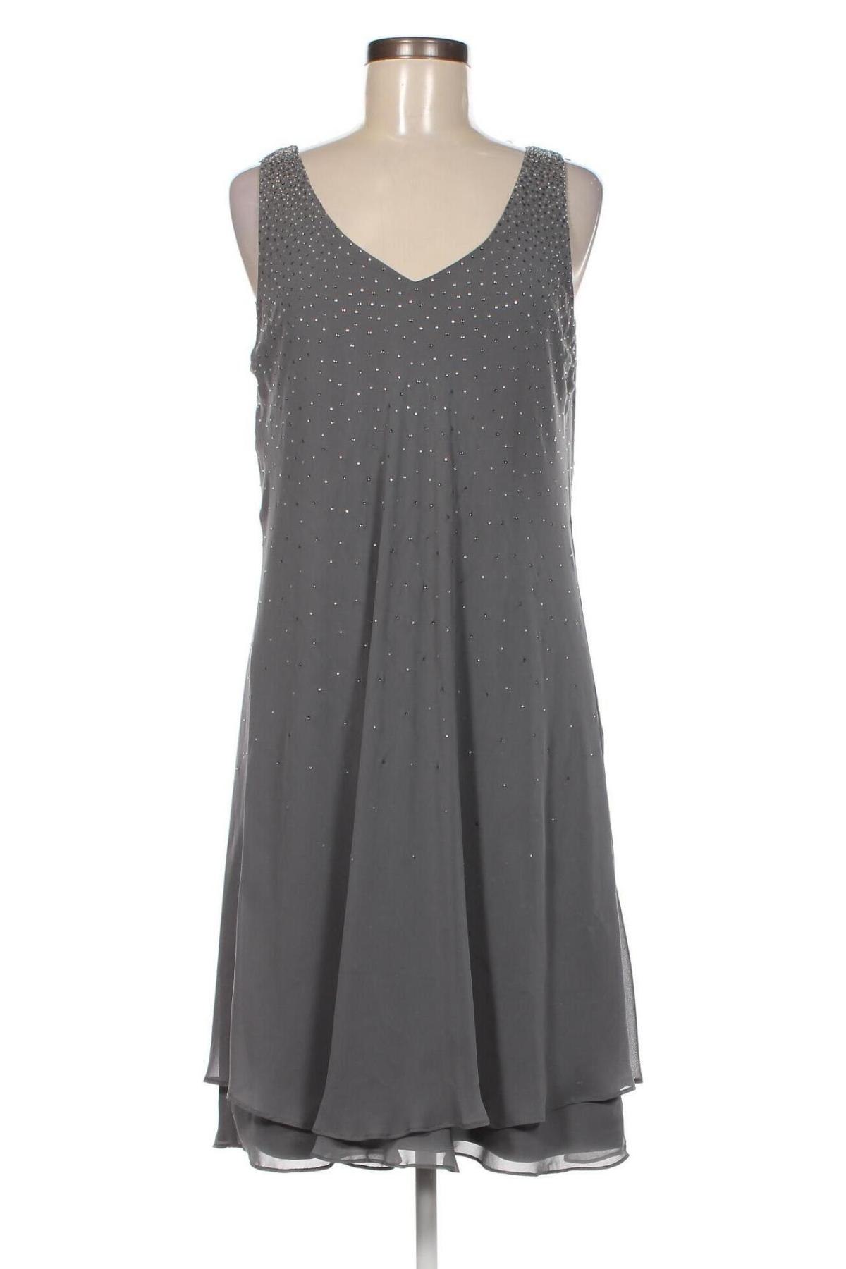 Φόρεμα Vera Mont, Μέγεθος L, Χρώμα Γκρί, Τιμή 174,88 €