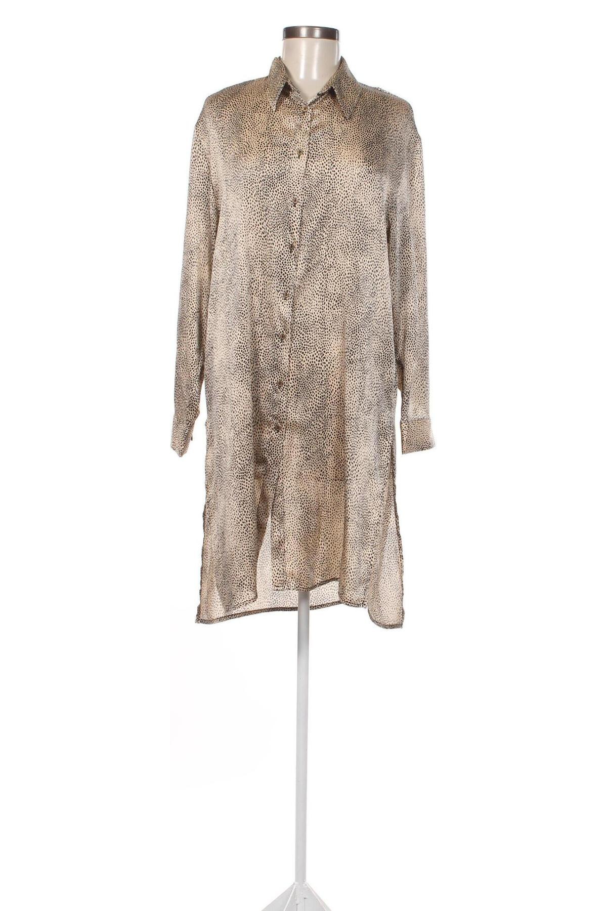 Kleid Zara, Größe L, Farbe Beige, Preis € 15,38