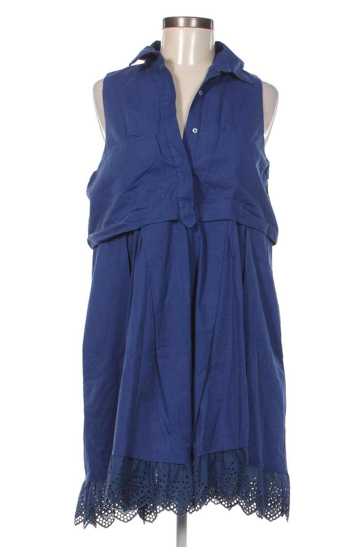 Šaty  Zara Trafaluc, Velikost S, Barva Modrá, Cena  268,00 Kč