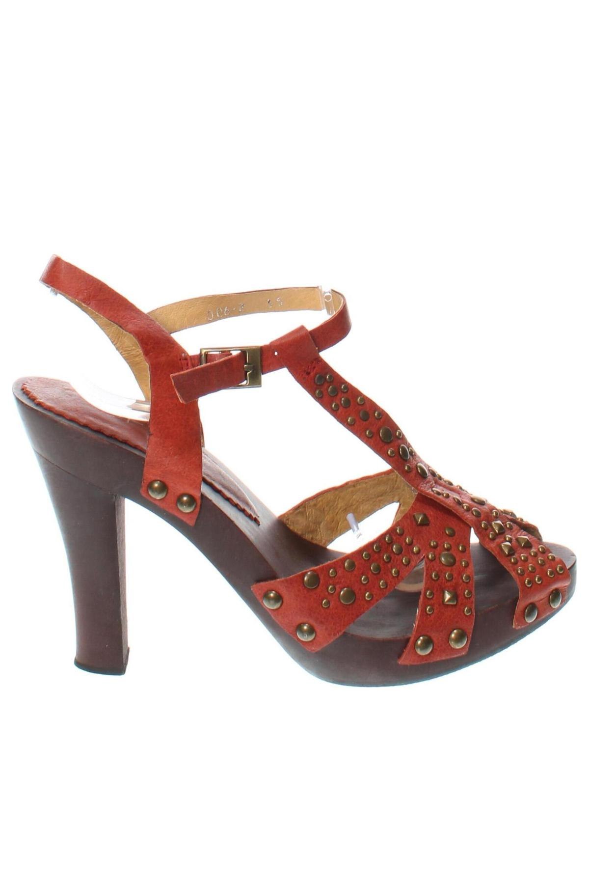 Sandalen, Größe 35, Farbe Rot, Preis € 18,24