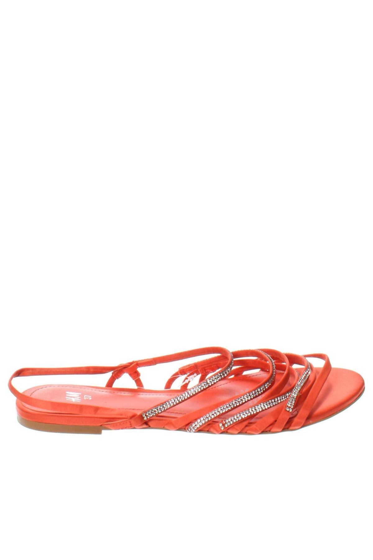 Sandalen H&M, Größe 37, Farbe Orange, Preis 22,20 €