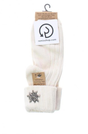 Socken Unbranded, Größe S, Farbe Ecru, Preis 6,00 €