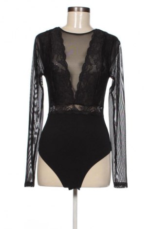 Damska bluzka-body Pieces, Rozmiar L, Kolor Czarny, Cena 150,99 zł