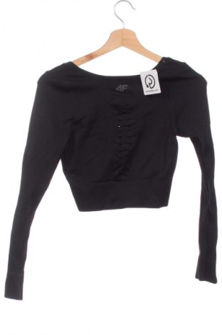 Damen Shirt 4F, Größe XS, Farbe Schwarz, Preis 17,38 €