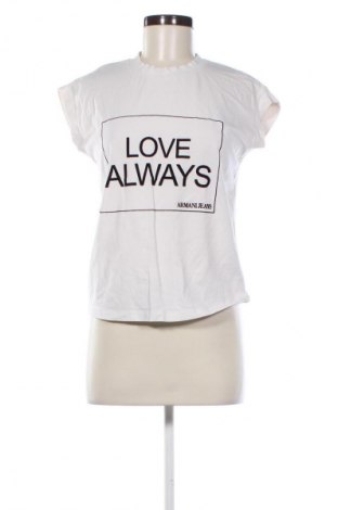 Bluză de femei Armani Jeans, Mărime M, Culoare Alb, Preț 293,45 Lei