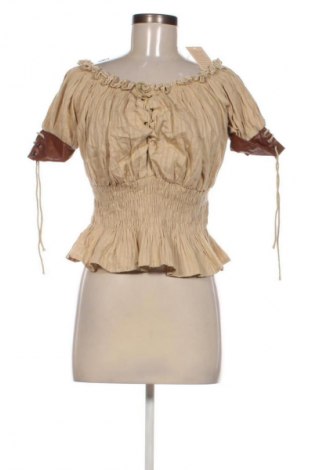 Bluză de femei Belle Poque, Mărime S, Culoare Bej, Preț 202,99 Lei