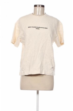 Damen Shirt Bershka, Größe S, Farbe Ecru, Preis 8,99 €