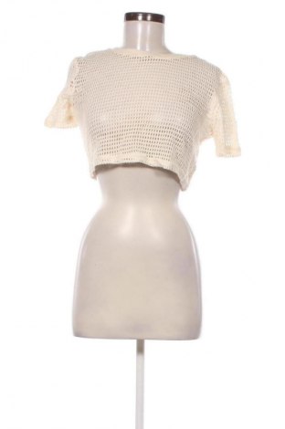 Damen Shirt Bershka, Größe S, Farbe Ecru, Preis € 13,99