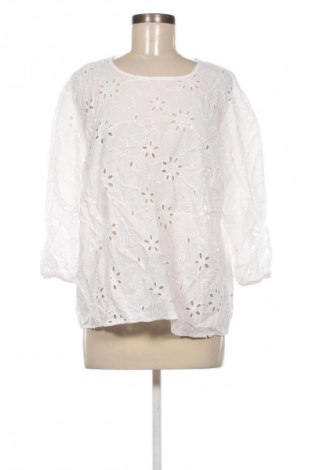 Bluzka damska Bpc Bonprix Collection, Rozmiar XXL, Kolor Biały, Cena 62,99 zł