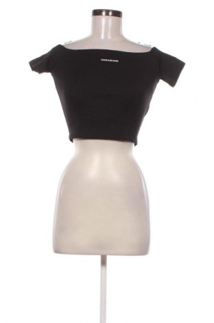 Bluzka damska Calvin Klein Jeans, Rozmiar S, Kolor Czarny, Cena 157,99 zł