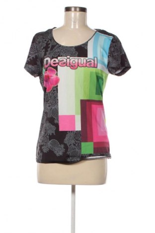 Дамска блуза Desigual, Размер XL, Цвят Многоцветен, Цена 41,99 лв.