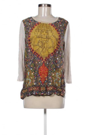 Bluzka damska Desigual, Rozmiar L, Kolor Kolorowy, Cena 257,08 zł