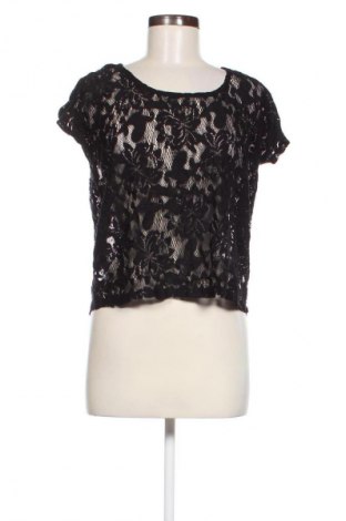 Damen Shirt Gina Tricot, Größe L, Farbe Schwarz, Preis 13,99 €